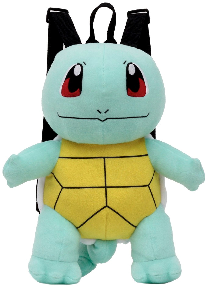 Pokemon Tomy Squirtle 13 Plush Backpack